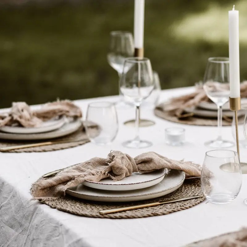 servet 21 diner huren te huur bruiloft 